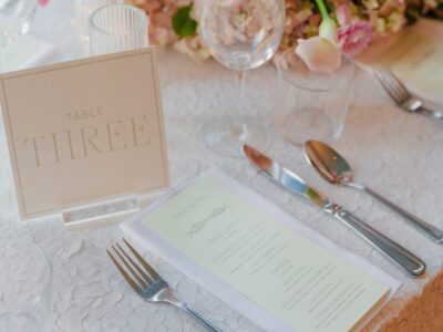 luxury wedding details