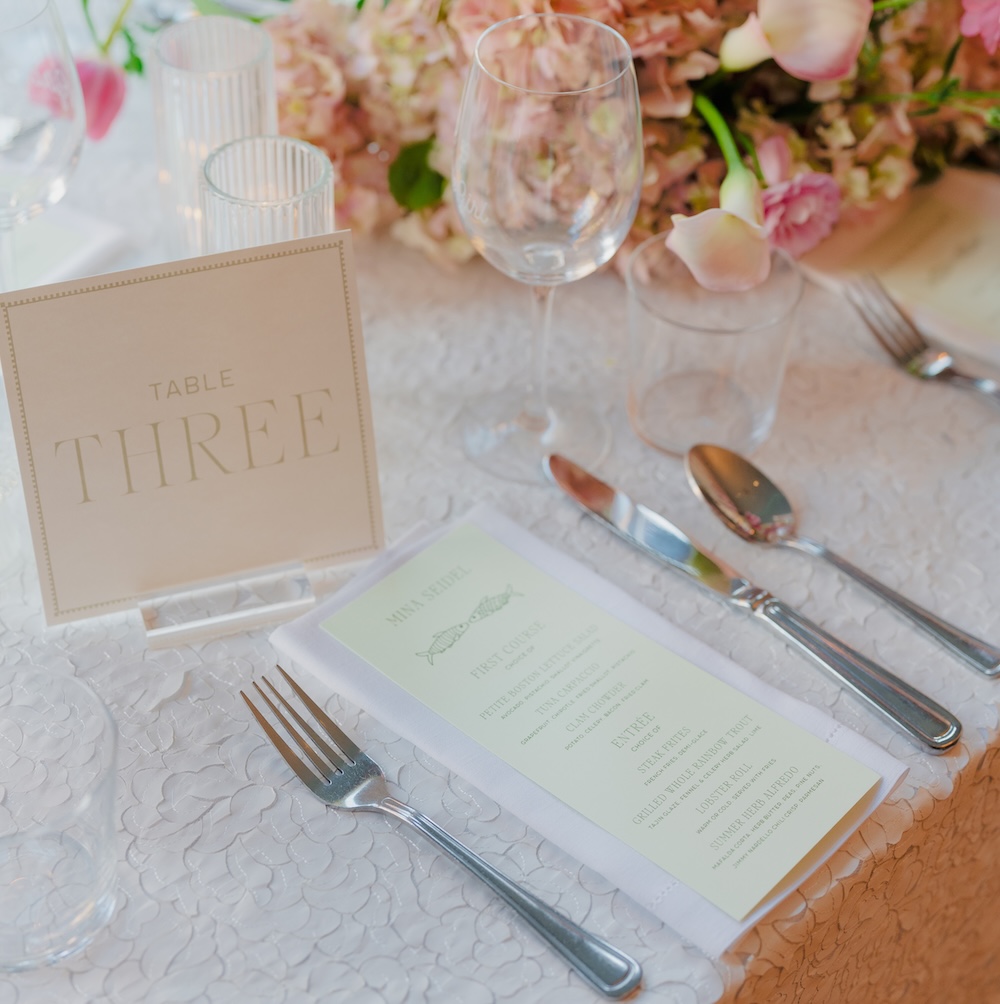 luxury wedding details